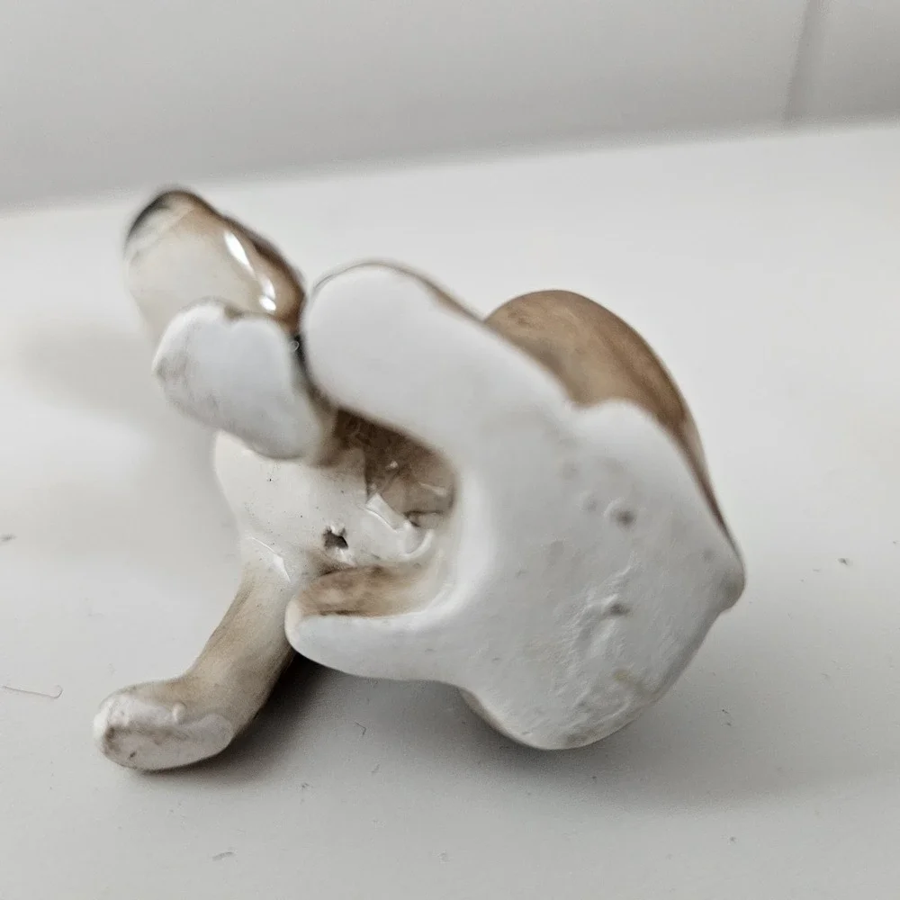 Vintage Figurine Mini Shy Boxer Dog Hagen‎ Rennaker Style Porcelain
